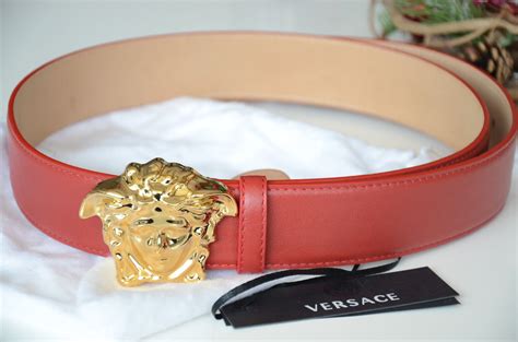 versace red belt bag|red versace belt gold buckle.